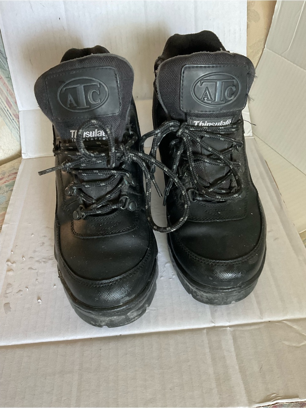 TC Men's Black Insulated Work Boots